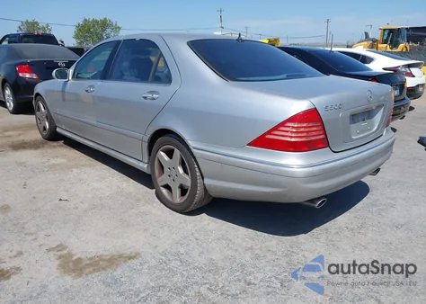 2003 Mercedes-Benz S 430 from USA, damaged, VIN WDBNG70J83A333224